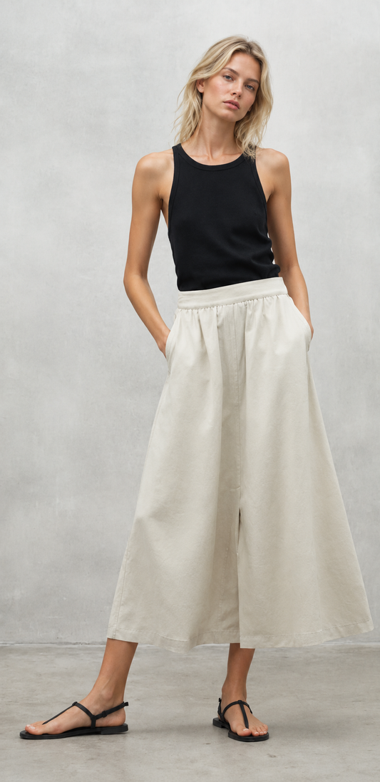 Ecoalf Beige skirt — Pre-Loved, size EU 36 — image 2 of 4