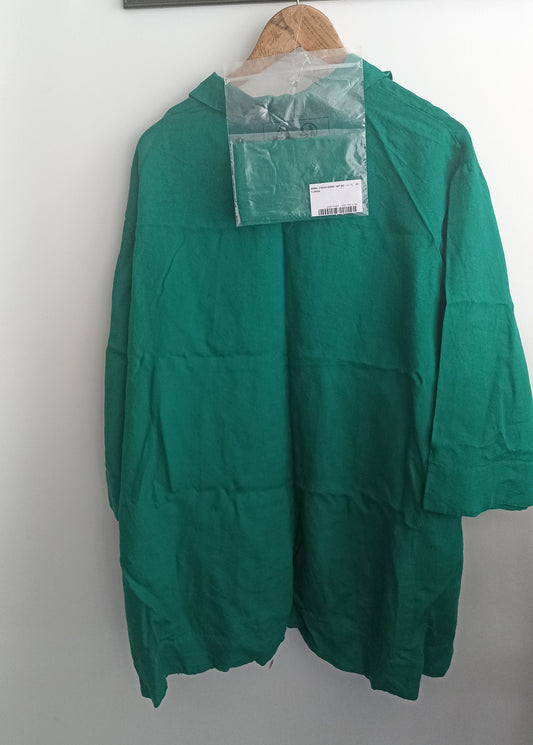 Marina Rinaldi Green Linen Shirt