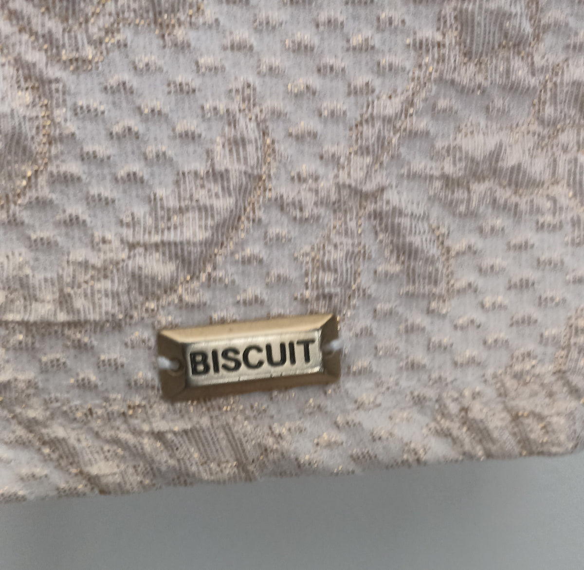 Biscuit sleeveless shift dress