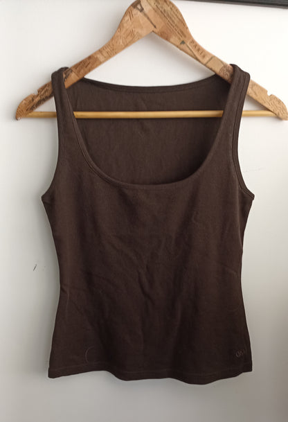 Insis tank top in brown