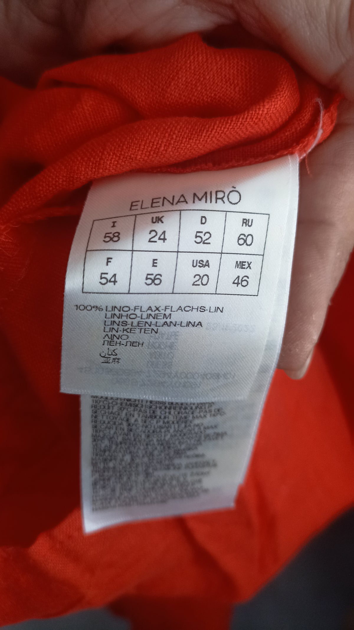 Elena Miro Linen Dress