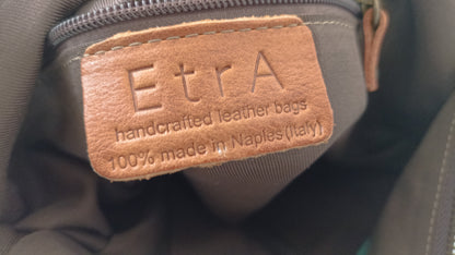 EtrA Leather convertible bag