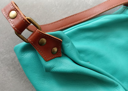 EtrA Leather convertible bag