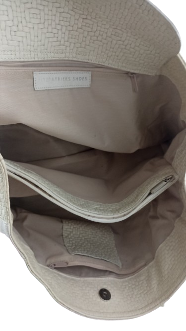 Vintage Irish Fitzpatrick shoes woven bag