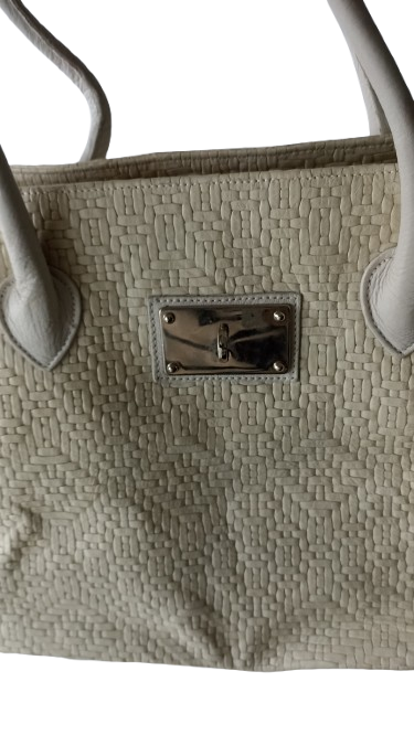 Vintage Irish Fitzpatrick shoes woven bag