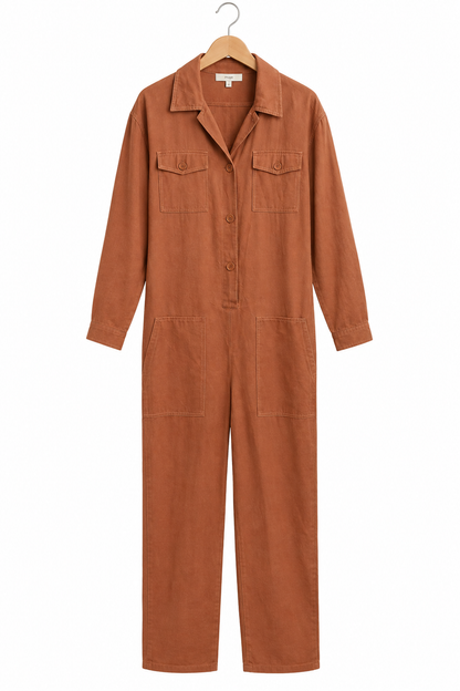 Maje linen jumpsuit — Pre-Loved, size EU 42 — image 2 of 5