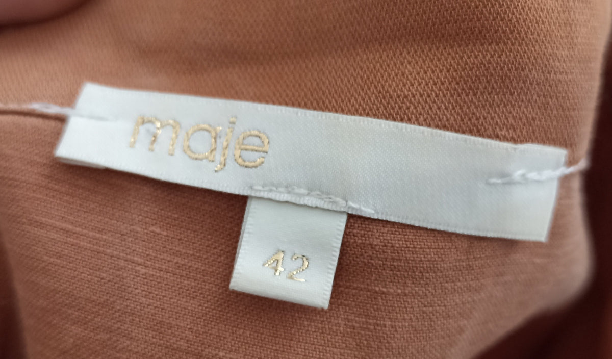 Maje linen jumpsuit — Pre-Loved, size EU 42 — image 4 of 5