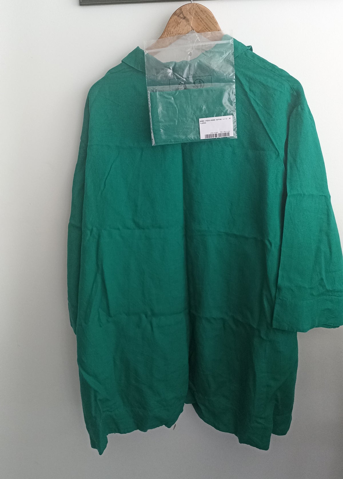 Marina Rinaldi Green Linen Shirt