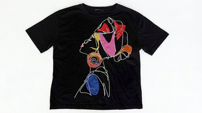 Mohito Black T-Shirt — Pre-Loved (Size S)