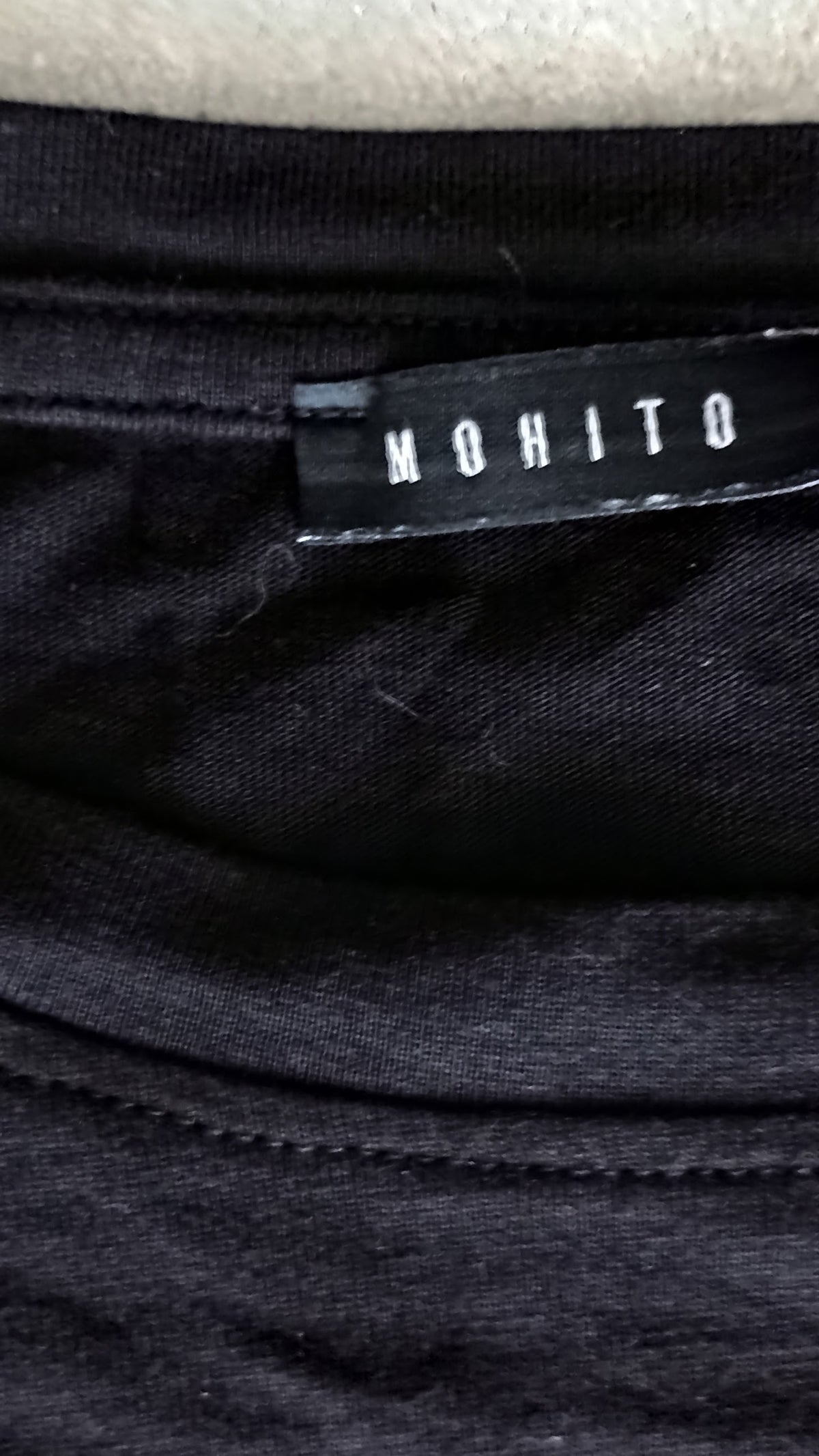 Mohito Black T-Shirt — Pre-Loved (Size S)