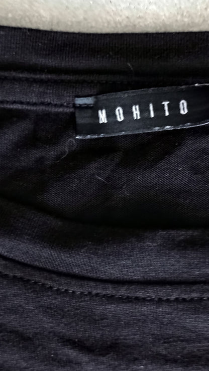 Mohito Black T-Shirt — Pre-Loved (Size S)