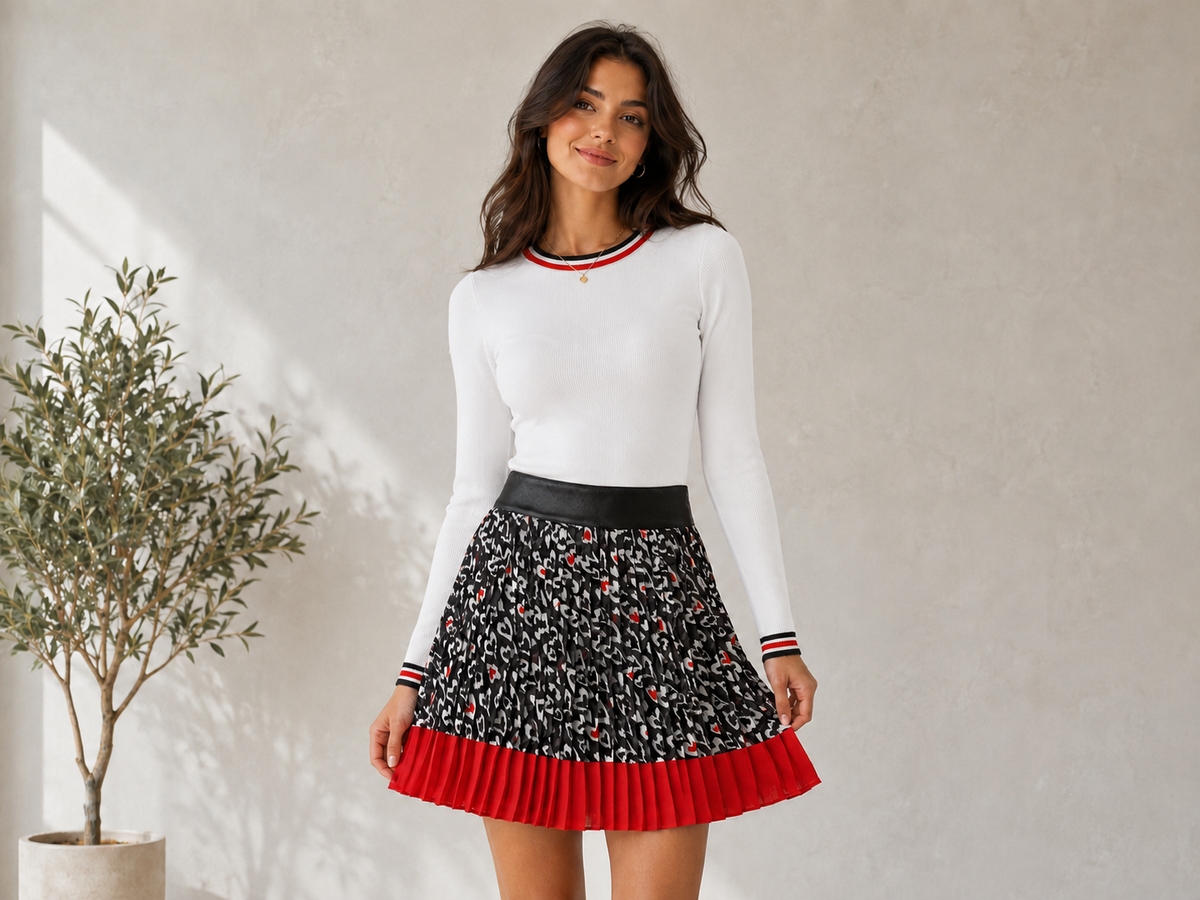 22 Maggio Pleated Skirt