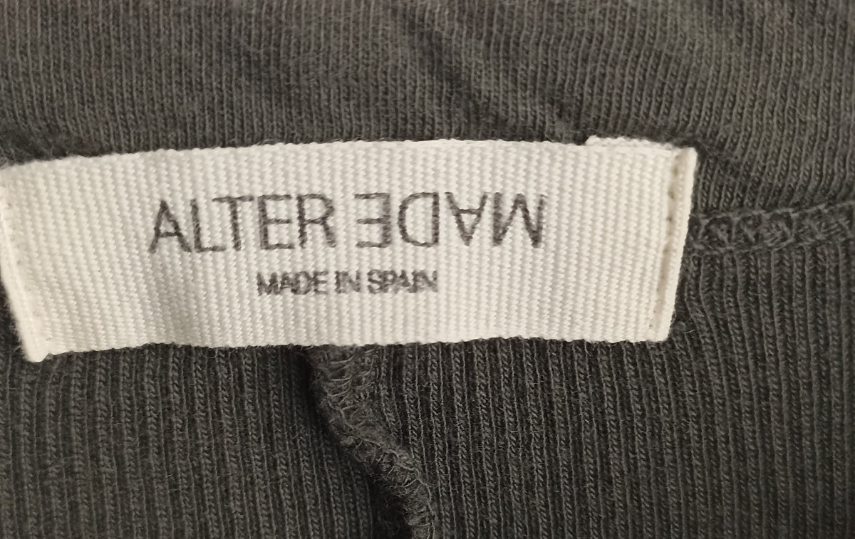 Alter Made Cotton Rib Dress in Olive