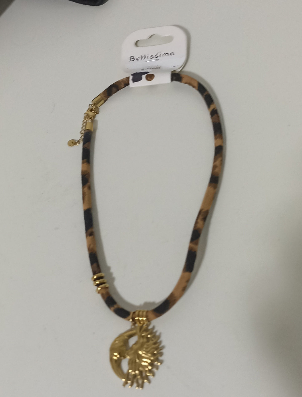 Bellissima Tiger Stripe Pendant Necklace