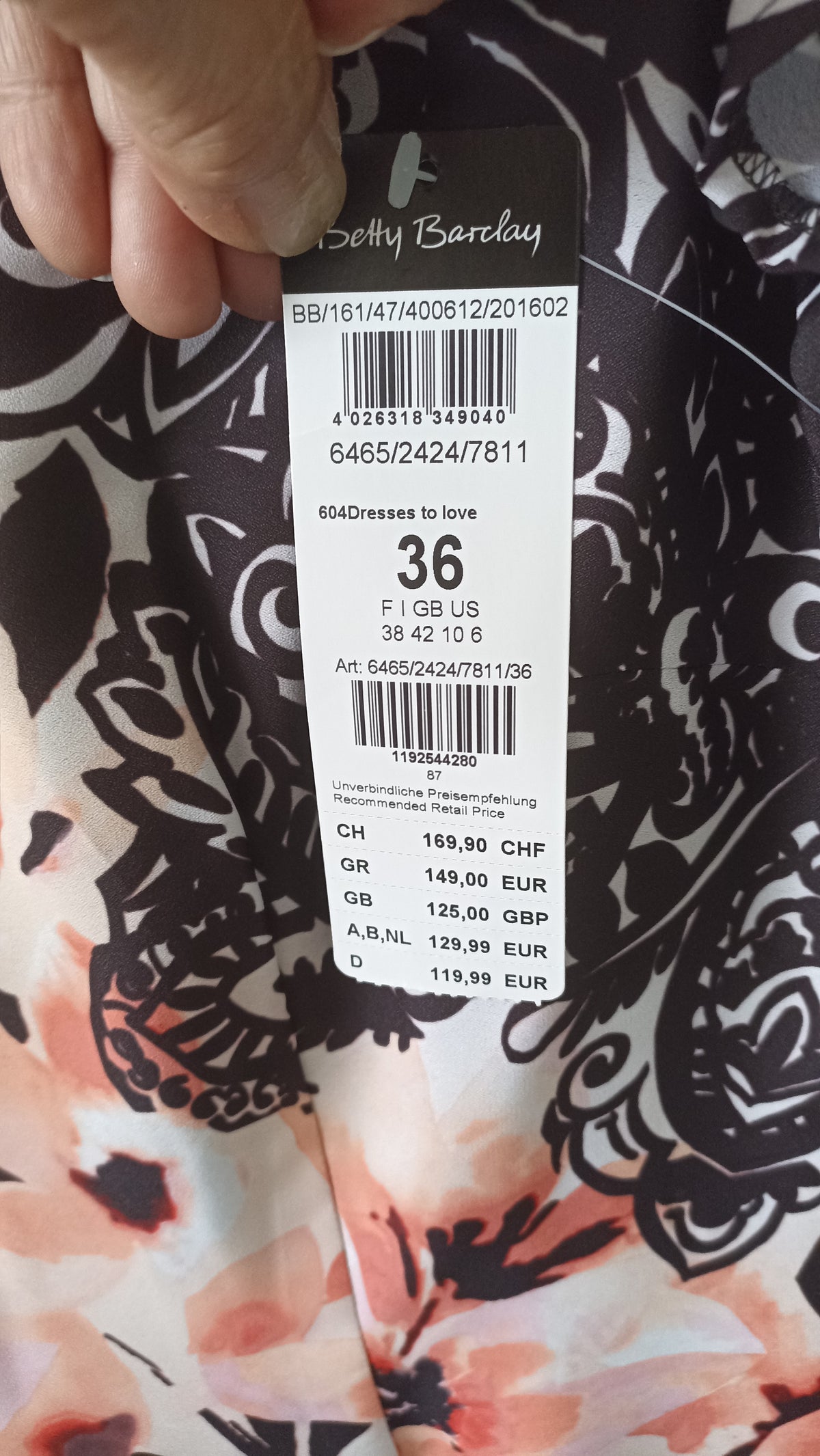 Betty Barclay Shift Dress