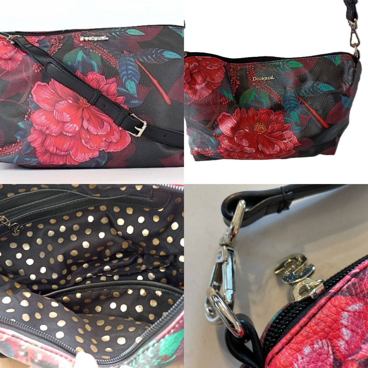 Desigual Floral Crossbody Bag