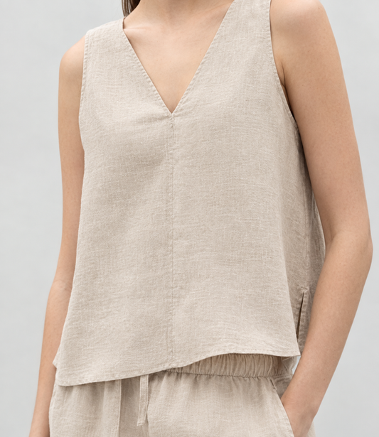 Ecoalf Linen Sleeveless Top