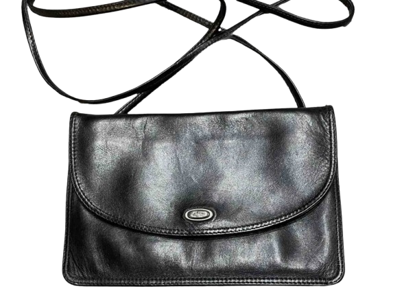 Enny Small Crossbody Bag — Black