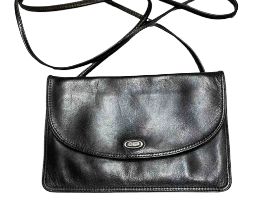 Enny Small Crossbody Bag — Black