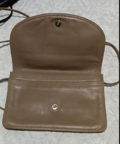 Enny Small Crossbody Bag — Taupe