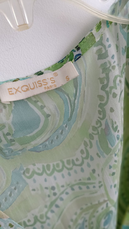 Exquiss's Paris Paisley Maxi Dress