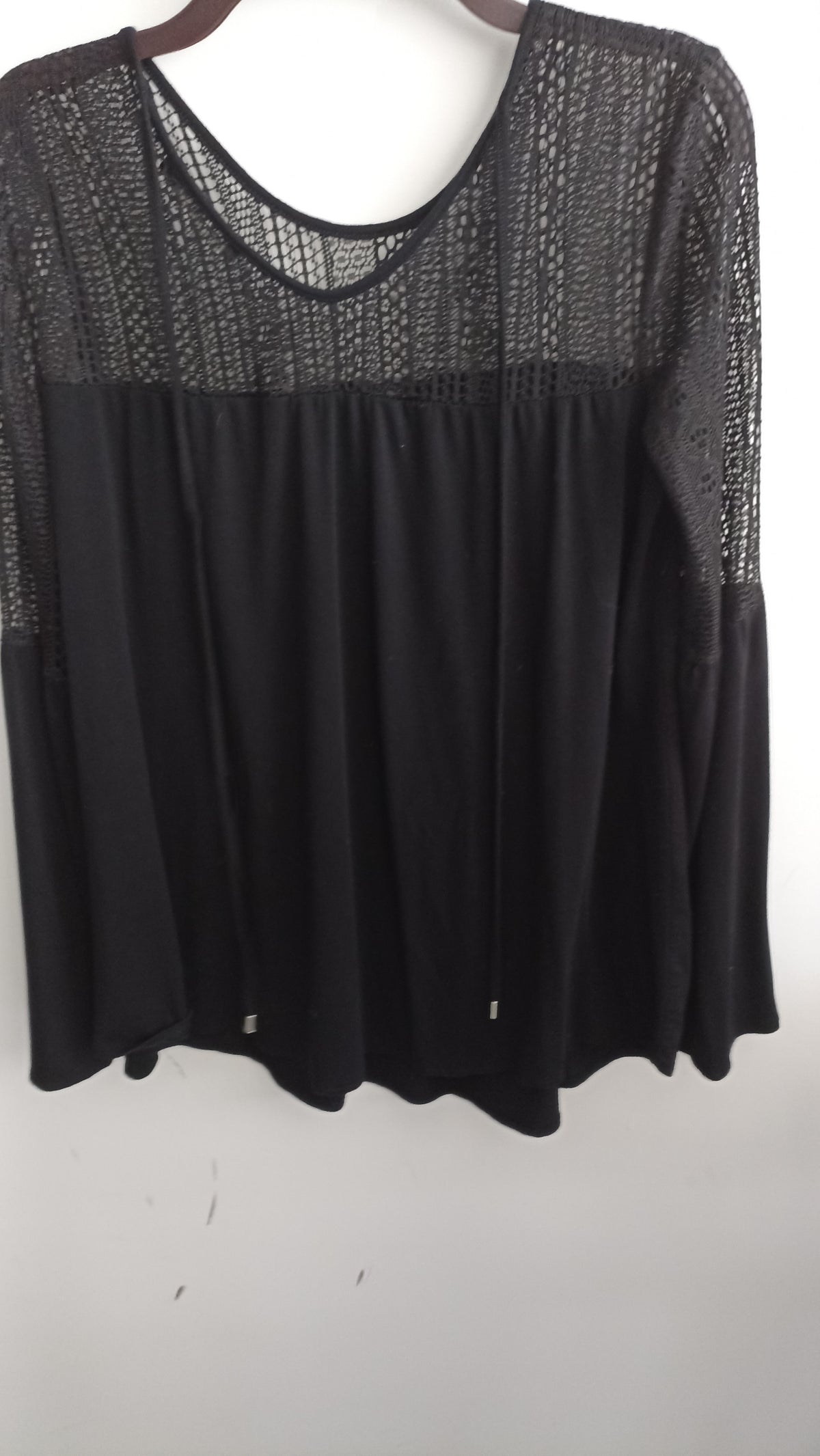 Desigual Jersey & Chiffon Blouse S