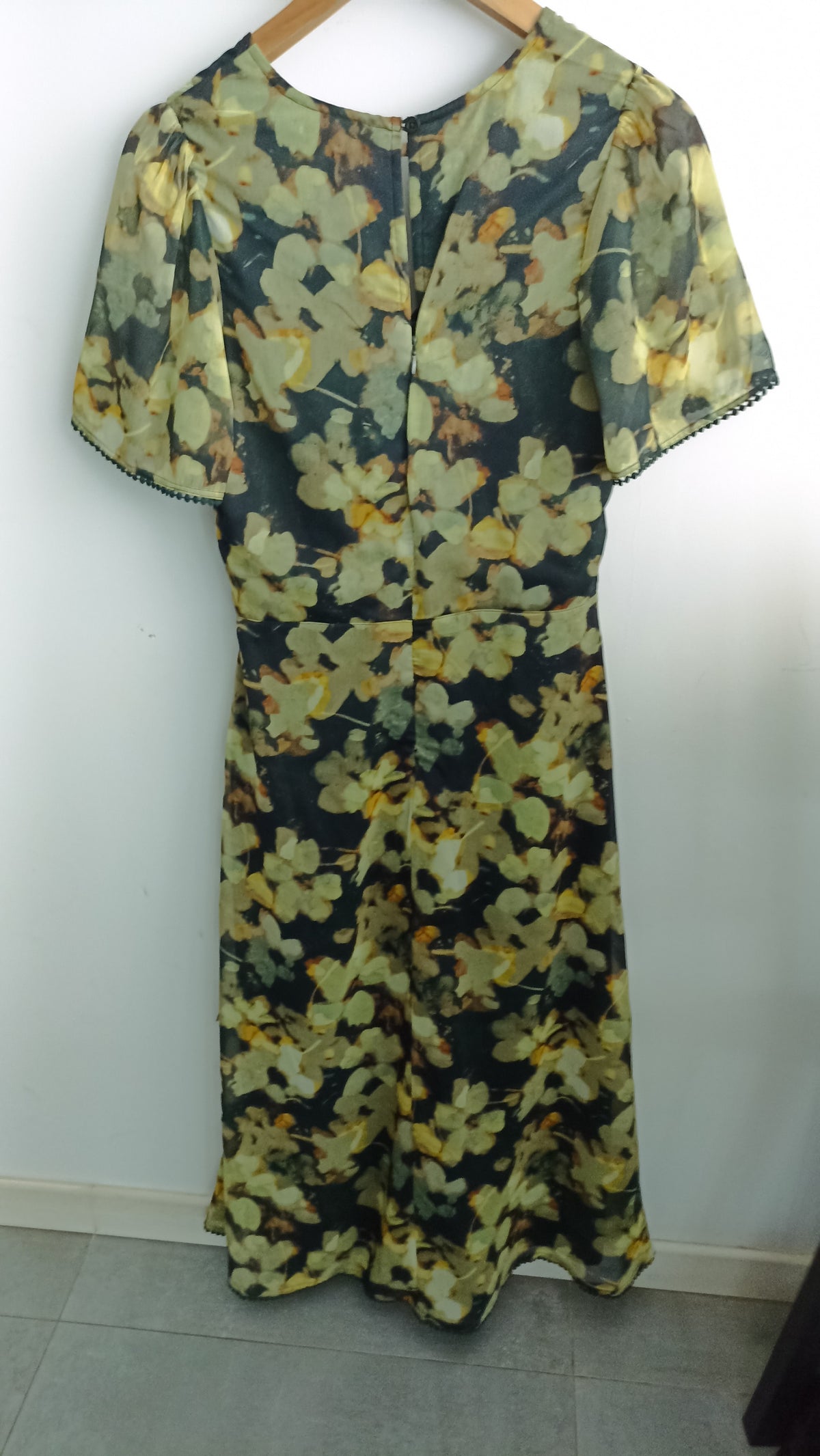 Laura Ashley Alcombe Floral Chiffon Dress