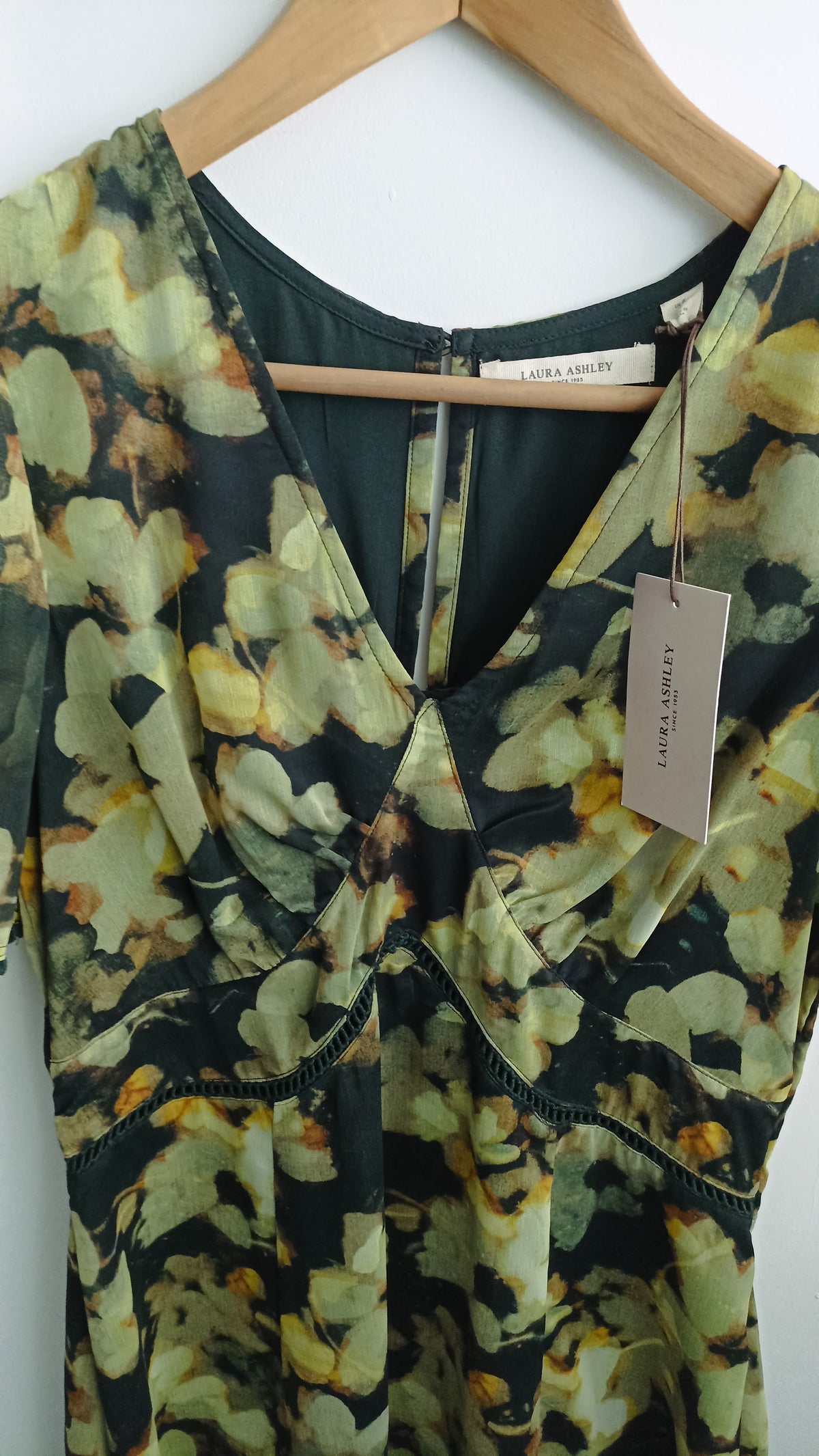 Laura Ashley Alcombe Floral Chiffon Dress