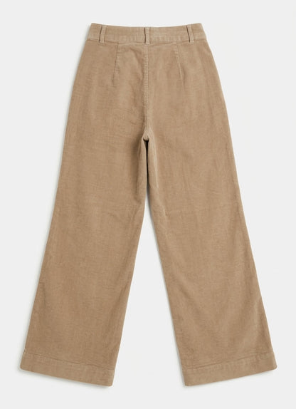 Mazine Corduroy Trousers in Beige