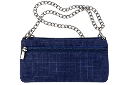 Melluso Pelletterie Navy Chain Bag