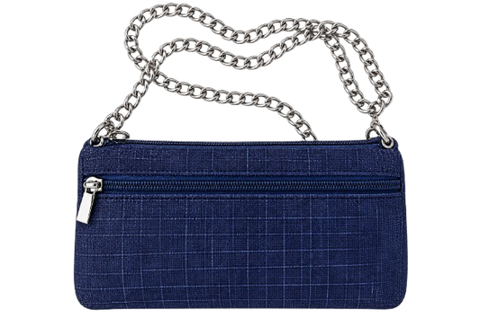 Melluso Pelletterie Navy Chain Bag