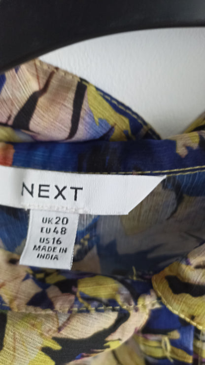 Next Floral Chiffon Blouse
