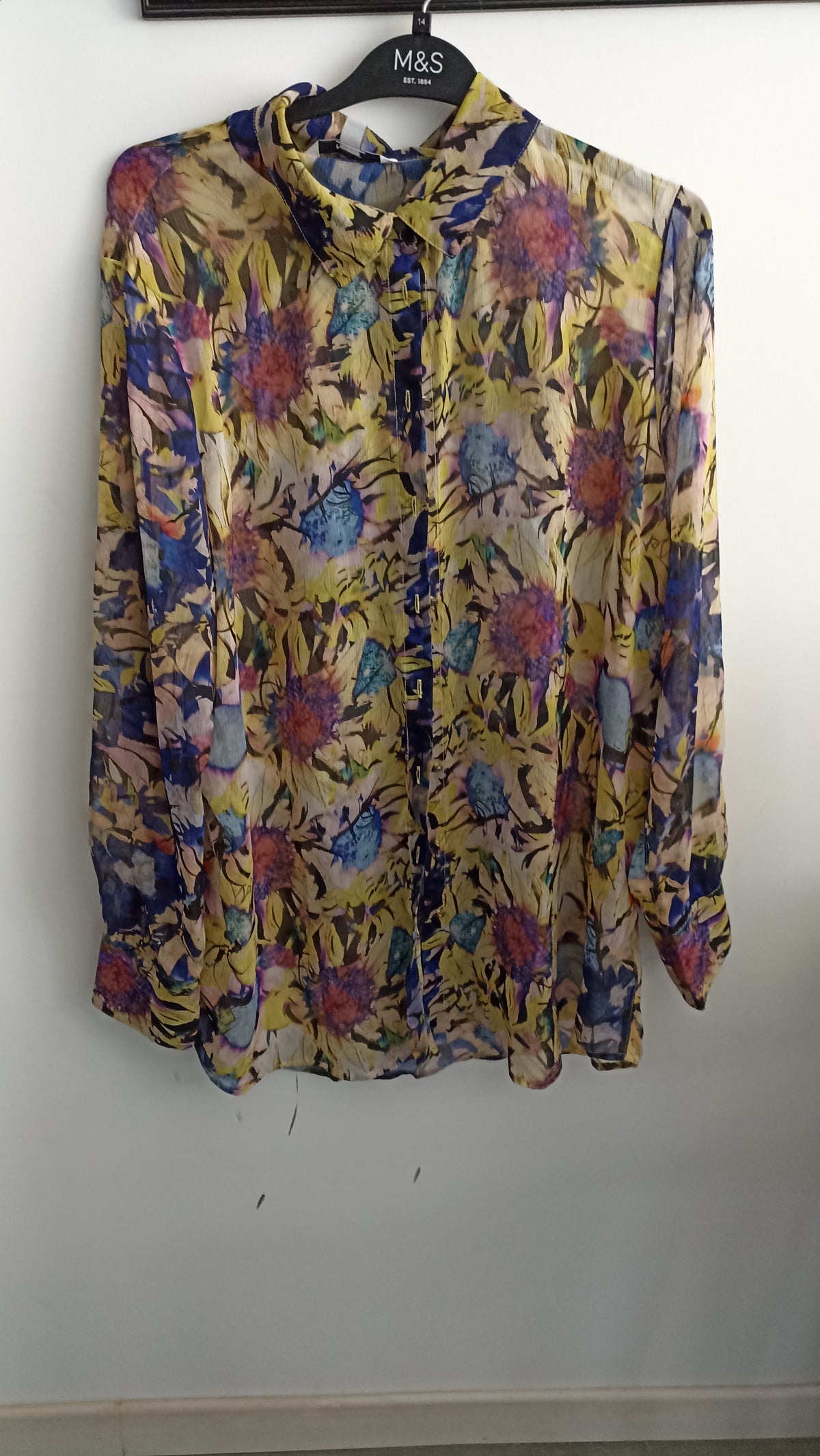 Next Floral Chiffon Blouse