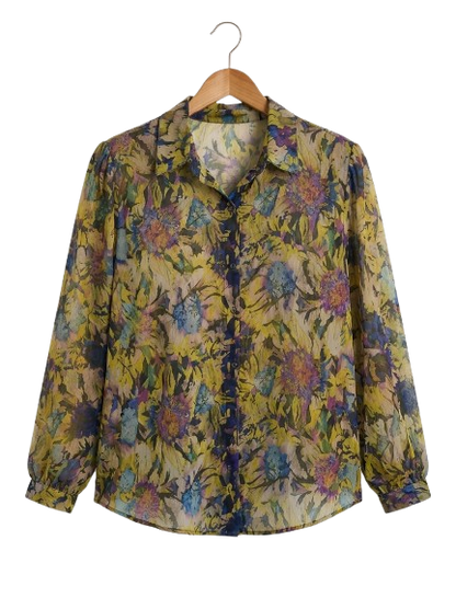 Next Floral Chiffon Blouse