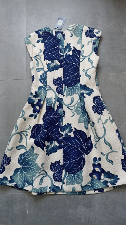 Oasis Oriental Maple Leaf Skater Dress