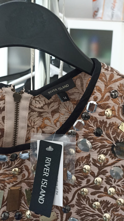 River Island Beaded Top