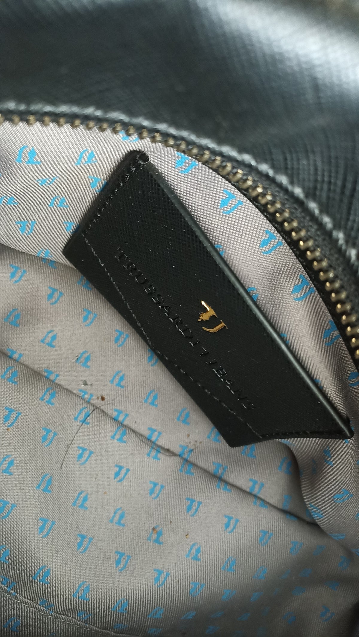Trussardi Jeans Tweed Handbag