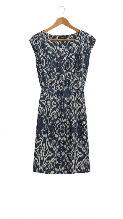 Vila Mid-length Ikat Print Dress