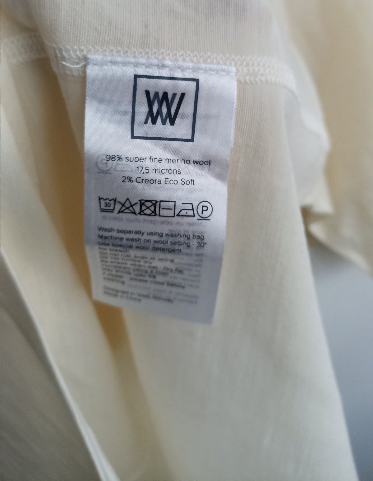 We Norwegians Snø Tee in White