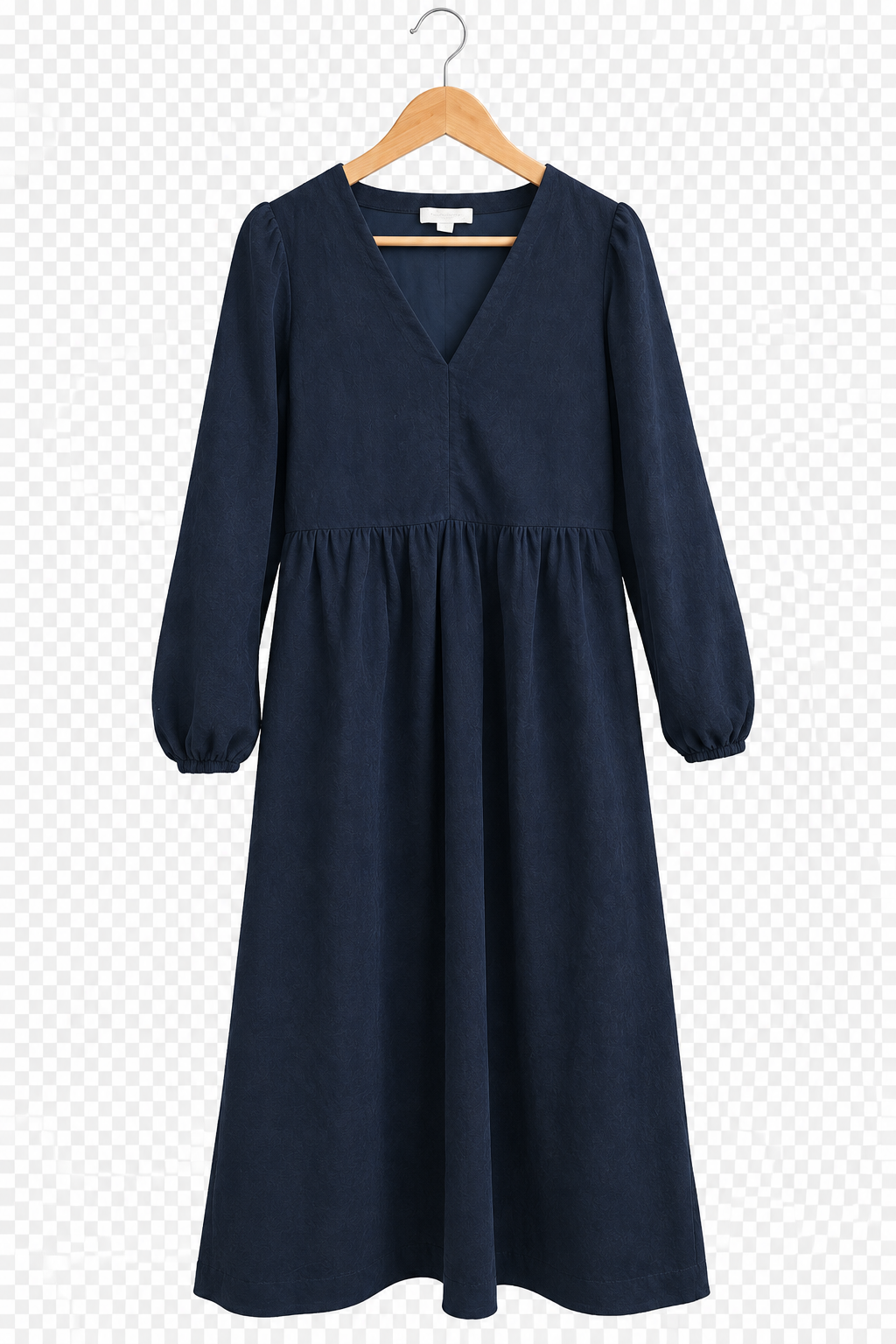 The White Company Cotton Velvet Dress