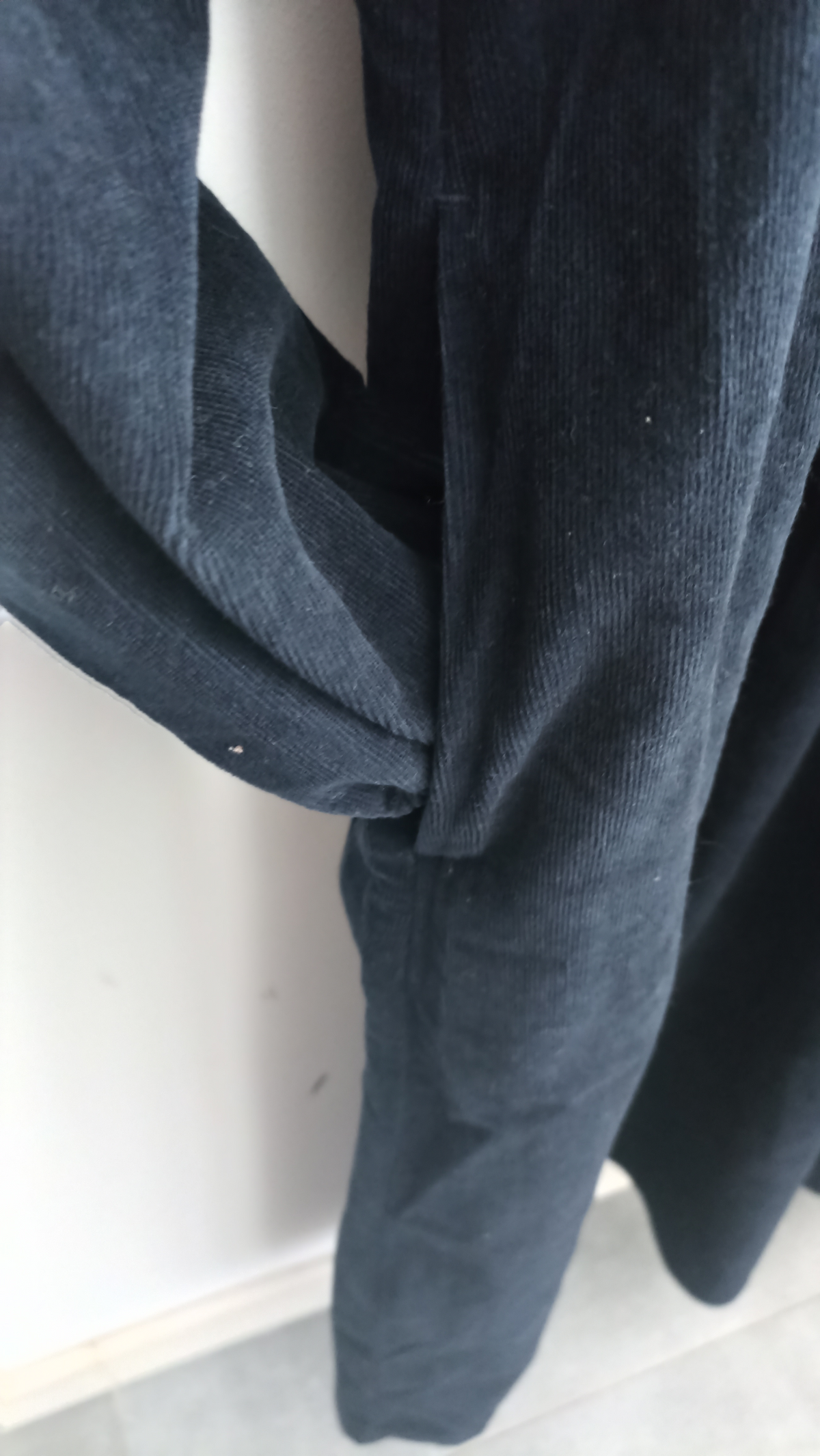 The White Company Cotton Velvet Dress